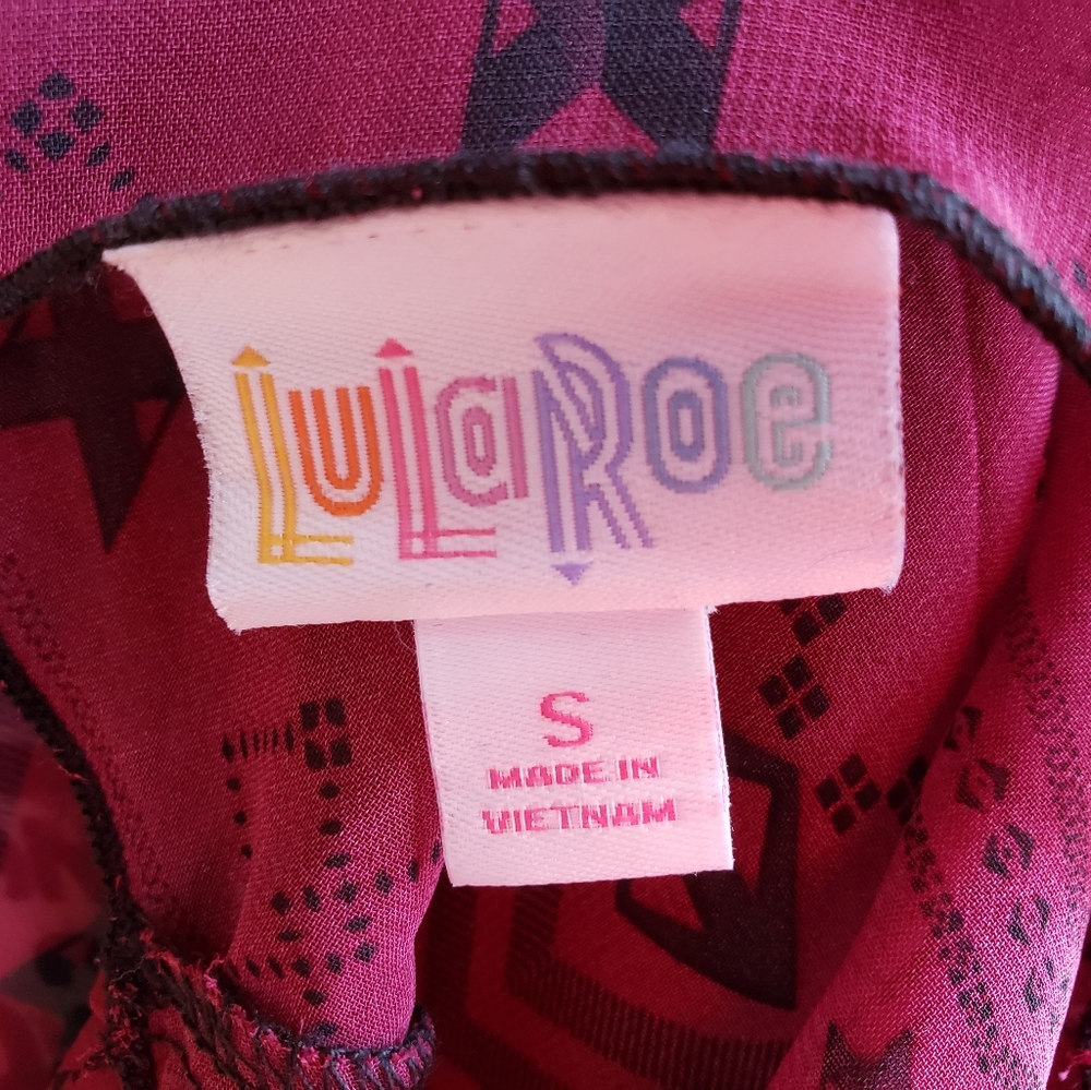 LuLaRoe Boho Kimono Fringe Coverup - Picture 7 of 7